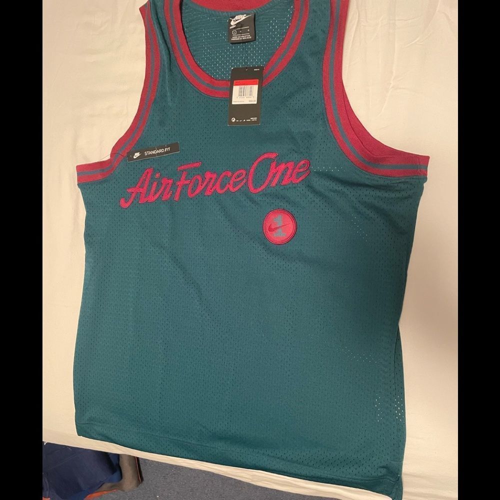 Nike Air Force one basketball jersey